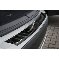 Rear bumper trim for BMW X1 2015-2022 | Graphite Stainless steel