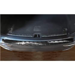 Rear bumper trim for Volvo XC60 2017- Graphite Stainless steel
