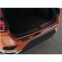 Rear bumper trim for Volkswagen VW T-Roc 2017- | Stainless steel