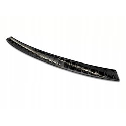 Rear bumper trim for BMW X3 2017-2024 | Graphite Stainless steel