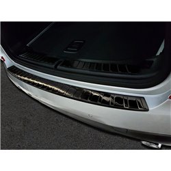 Rear bumper trim for BMW X3 2017-2024 | Graphite Stainless steel