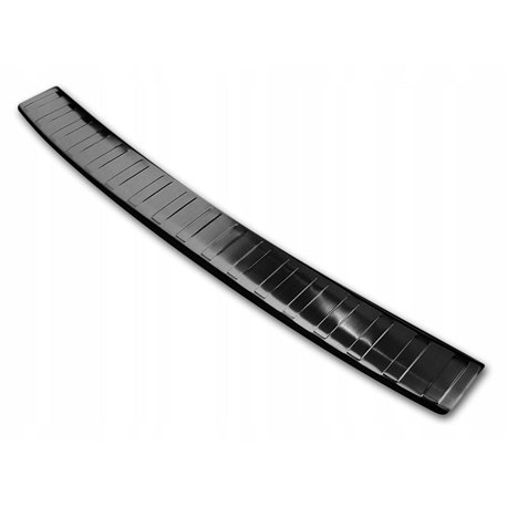 Rear bumper trim for Fiat Doblo 2022- | Graphite Stainless steel