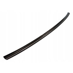 Rear bumper trim for Audi Q2 FL 2020- | Graphite Stainless steel