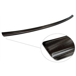 Rear bumper trim for Audi Q2 FL 2020- | Graphite Stainless steel