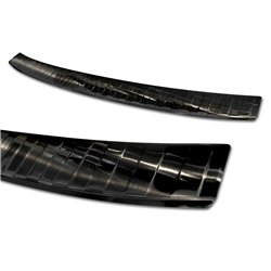 Rear bumper trim for BMW X5 2018- | Graphite Stainless steel