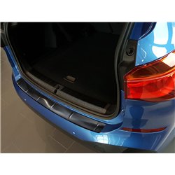 Rear bumper trim for BMW X1 2015-2022 | Graphite Stainless steel