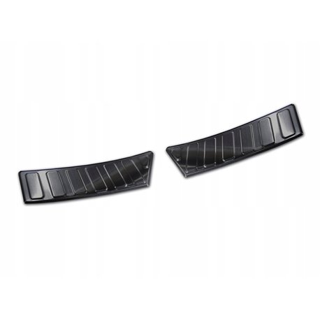 Rear bumper trim for Ford Puma 2020- | Graphite Stainless steel