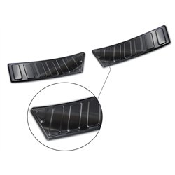 Rear bumper trim for Ford Puma 2020- | Graphite Stainless steel