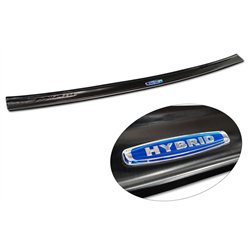 Rear bumper trim for Toyota Highlander 2019- | Stainless steel