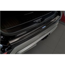 Rear bumper trim for Toyota Highlander 2019- | Stainless steel