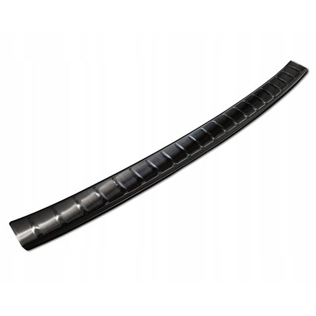 Rear bumper trim for Mercedes GLC 2022- | Stainless steel