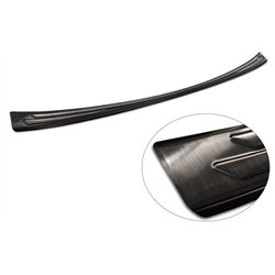 Rear bumper trim for Lexus NX 2021- | Graphite Stainless steel