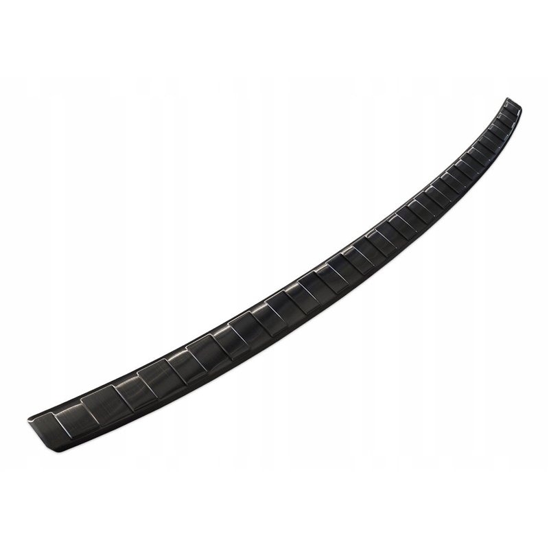 Rear bumper trim for Audi Q3 2018- | Graphite Stainless steel