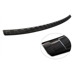 Rear bumper trim for Audi Q3 2018- | Graphite Stainless steel