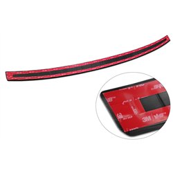 Rear bumper trim for Audi Q3 2018- | Graphite Stainless steel