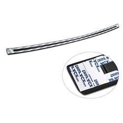 Rear bumper trim for Suzuki S-Cross FL 2022- | Stainless steel