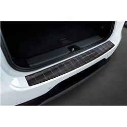 Rear bumper trim for Mercedes EQE 2023- | Stainless steel
