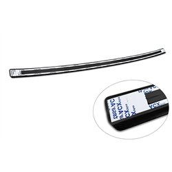 Rear bumper trim for Hyundai Kona 2023- | Stainless steel