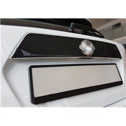 Listwa na krawędź tylnej klapy Nissan Micra Hatchback 5D 2017-2023 | Włókno węglowe Karbon