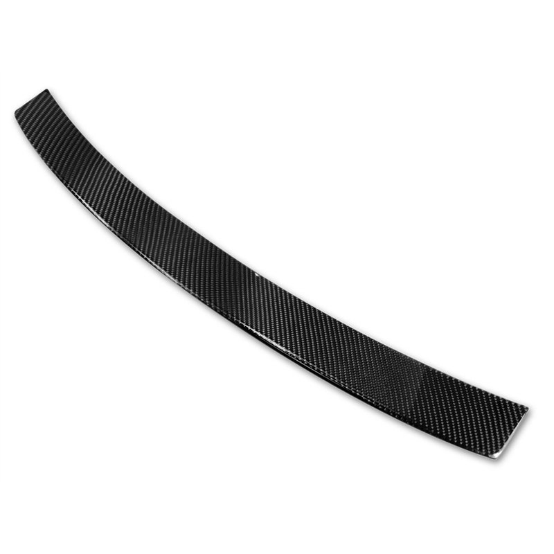 Rear bumper trim for Volvo XC60 FL 2013-2017 Black Carbon fiber