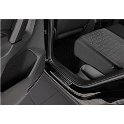Listwy progowe tylne Volkswagen VW Tiguan 2016-2024 | Włókno węglowe Karbon