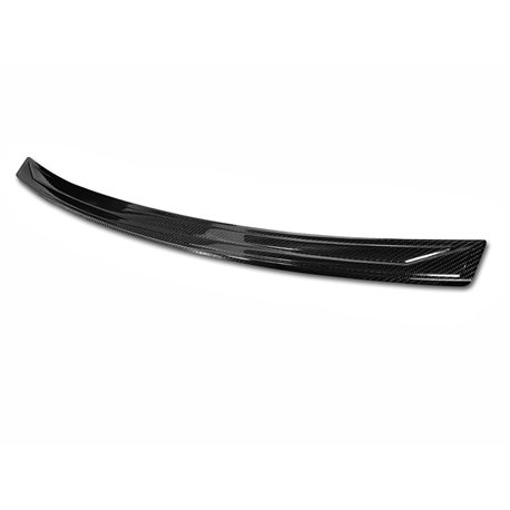 Rear bumper trim for SEAT Tarraco 2019-2024 | Black Carbon fiber