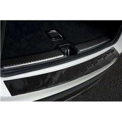 Rear bumper trim for Mercedes GLC 2015-2022 | Black Carbon fiber