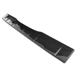 Rear bumper trim for Mercedes V-Class 2014- | Black Carbon fiber