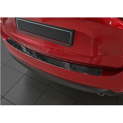 Rear bumper trim for Mazda CX-5 2017-2024 | Black Carbon fiber