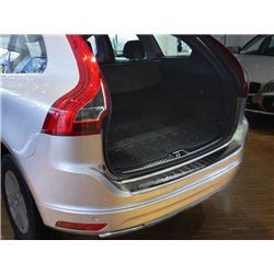 Listwa tylnego zderzaka Volvo XC60 FL 2013-2017 Włókno węglowe Karbon