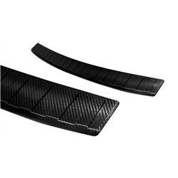 Rear bumper trim for Hyundai Tucson FL 2018-2020 | Carbon fiber