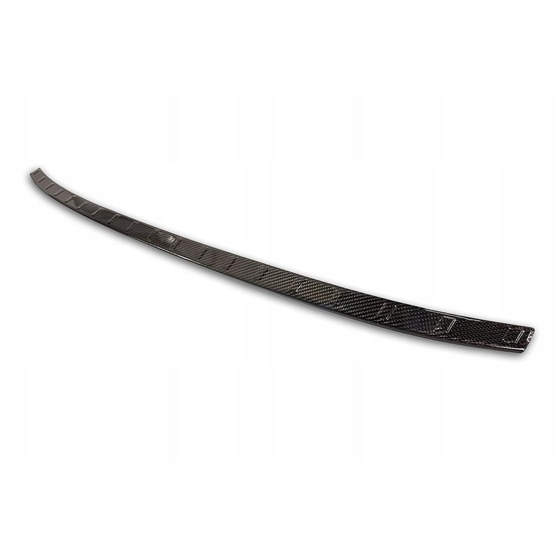 Rear bumper trim for Mazda CX-30 2019- | Black Carbon fiber Shiny