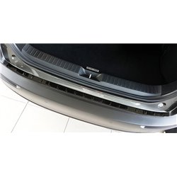 Rear bumper trim for Mazda CX-30 2019- | Black Carbon fiber Shiny
