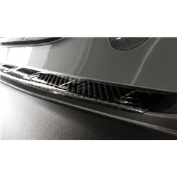 Rear bumper trim for Mazda CX-30 2019- | Black Carbon fiber Shiny