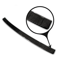 Rear bumper trim for BMW X7 2018- | Black Carbon fiber Shiny