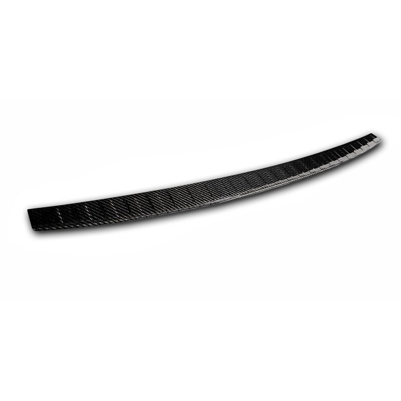 Rear bumper trim for KIA Sportage PRE-FL 2016-2018 | Carbon fiber