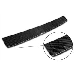 Rear bumper trim for Volkswagen VW T-Cross 2019- | Carbon fiber