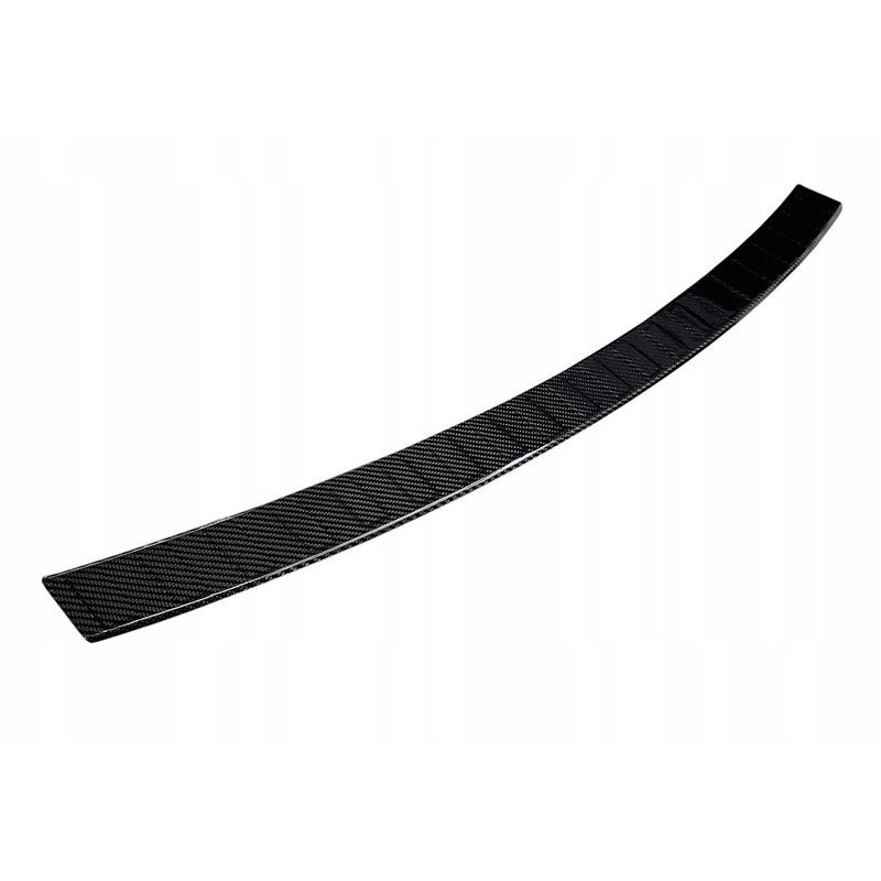Rear bumper trim for Mazda CX-5 2012-2017 Black Carbon fiber