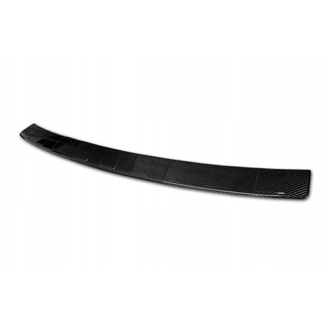 Rear bumper trim for Ford Kuga III 2020- Black Carbon fiber Shiny