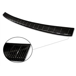 Rear bumper trim for Ford Focus Hatchback 5D 2018- Carbon fiber