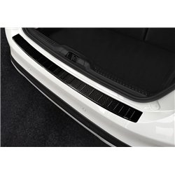 Rear bumper trim for Ford Focus Hatchback 5D 2018- Carbon fiber