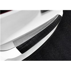 Rear bumper trim for Mercedes GLS 2019- | Black Carbon fiber