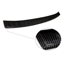 Rear bumper trim for Mazda MX-30 2020- | Black Carbon fiber Shiny