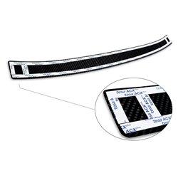 Rear bumper trim for Mazda MX-30 2020- | Black Carbon fiber Shiny