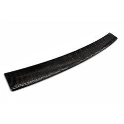 Rear bumper trim for Peugeot Traveller 2016- | Black Carbon fiber
