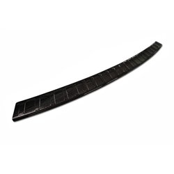 Rear bumper trim for BMW iX3 2021- | Black Carbon fiber Shiny