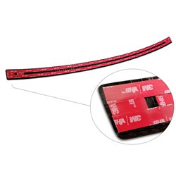 Listwa tylnego zderzaka Audi A6 Kombi Allroad 2012-2018 Włókno węglowe Karbon