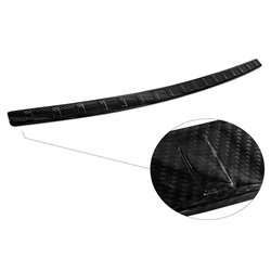 Rear bumper trim for Hyundai Bayon 2021- | Black Carbon fiber