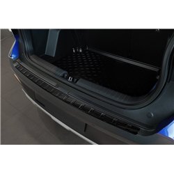 Rear bumper trim for Hyundai Bayon 2021- | Black Carbon fiber