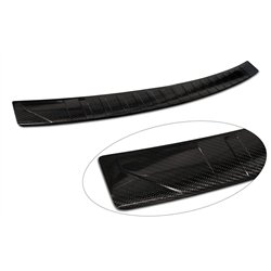 Rear bumper trim for BMW X5 2013-2018 | Black Carbon fiber Shiny